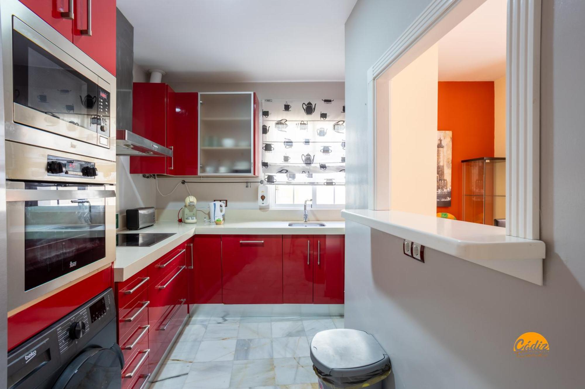 Red Home By Cadiz Time Eksteriør bilde